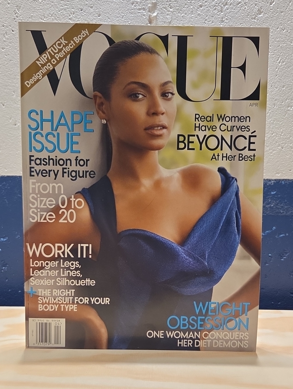 Vogue Magazine Double Cover: Beyonce + Robert Downey Jr | April 2009